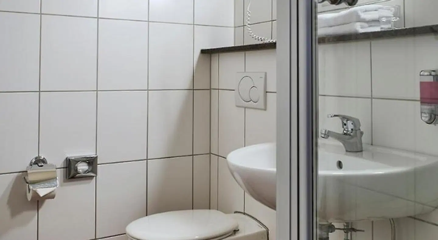 Dom-Hotel Badezimmer