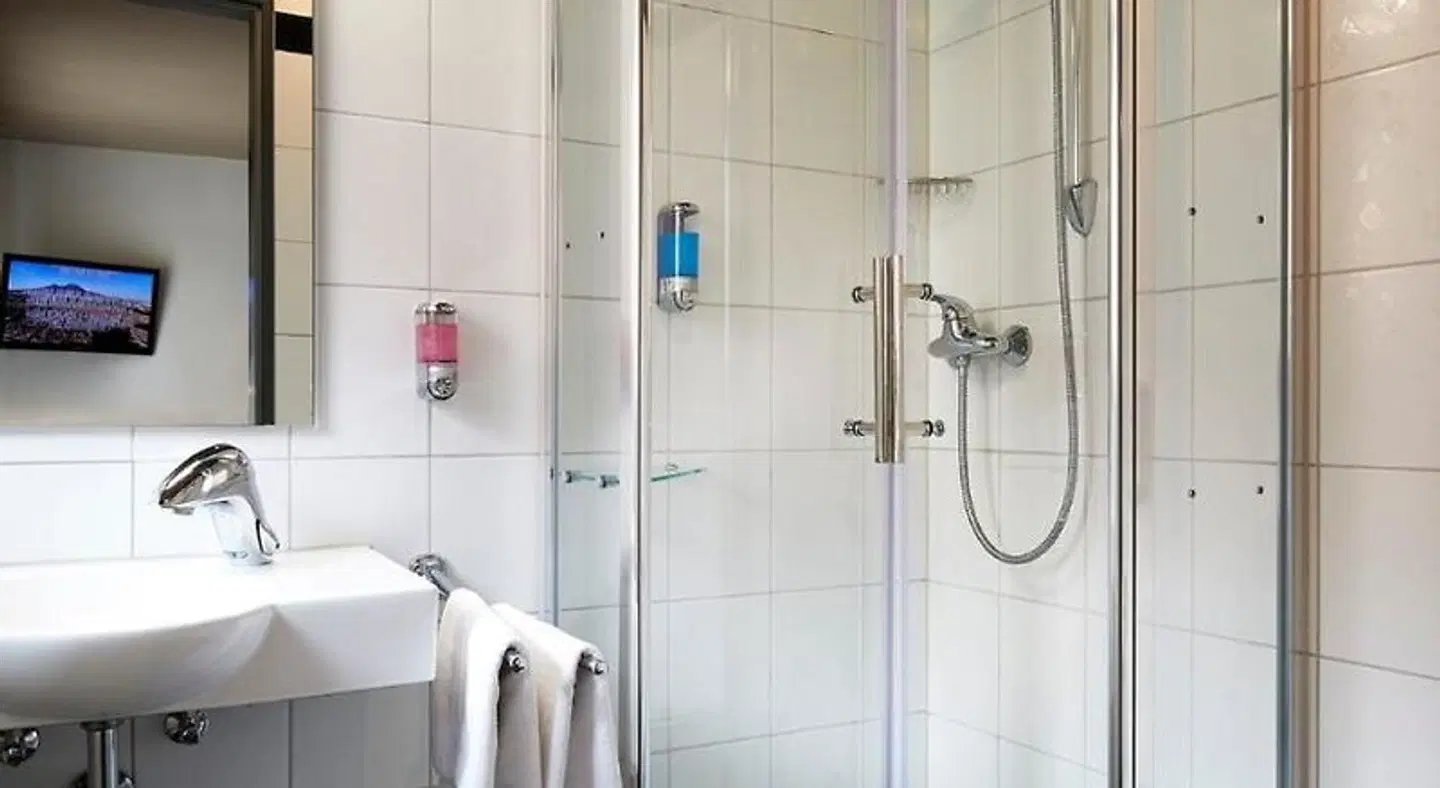 Dom-Hotel Badezimmer