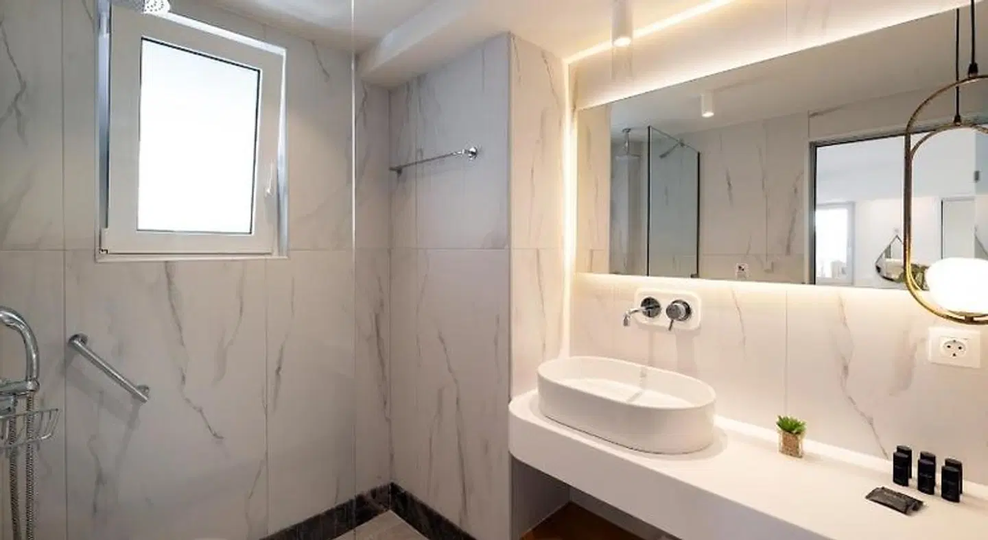 White Swan Badezimmer