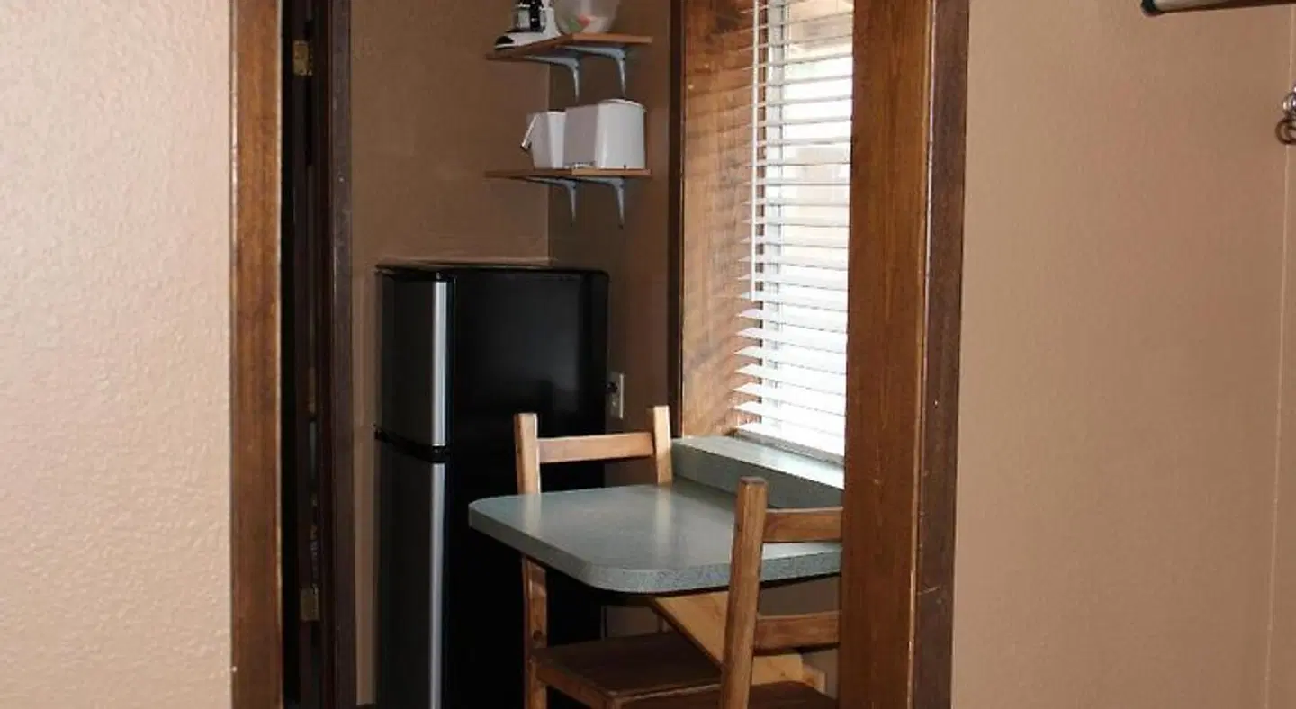 Evergreen Motel Badezimmer