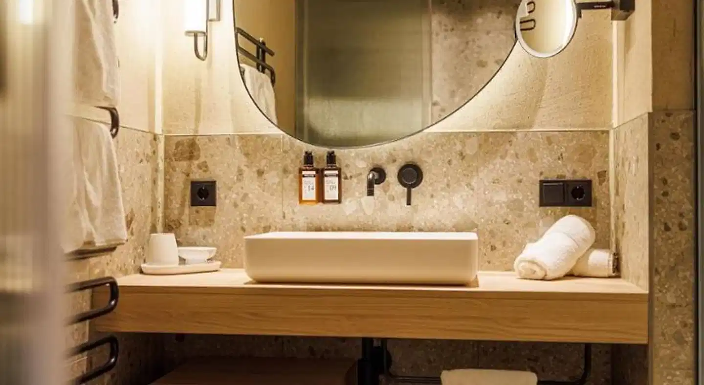 Bäckelar Wirt Badezimmer