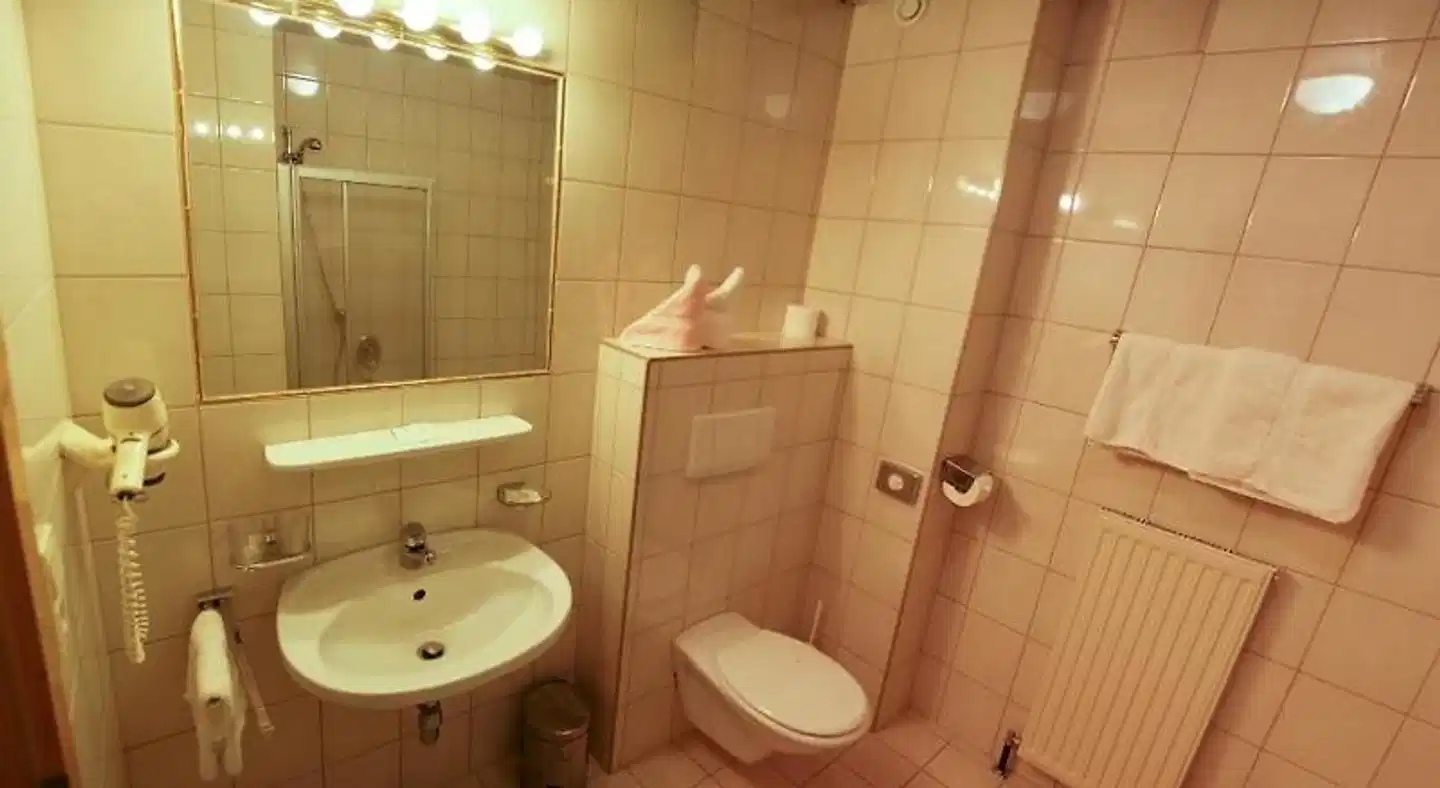 Bäckelar Wirt Badezimmer