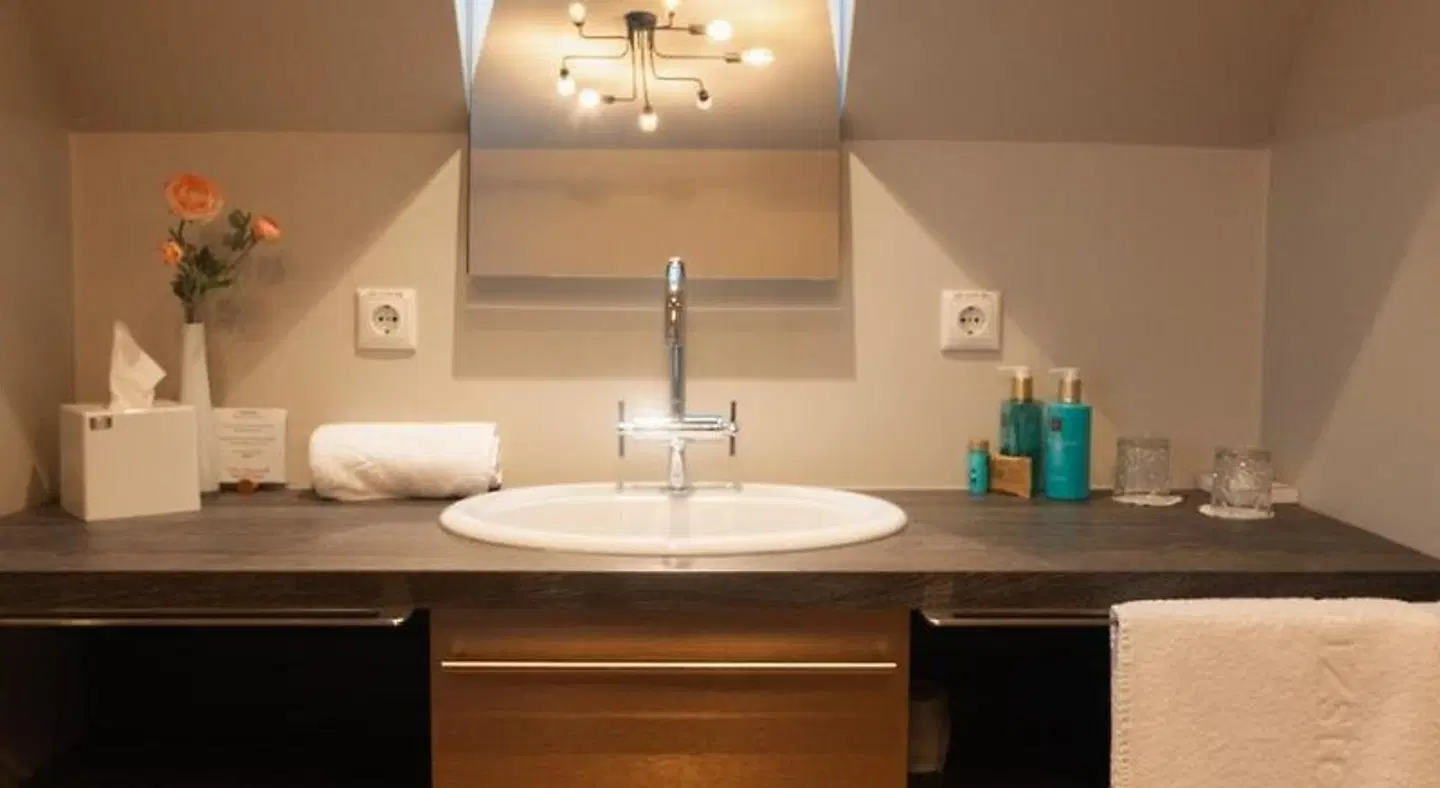 Gästehaus Villa Glanzstoff Badezimmer