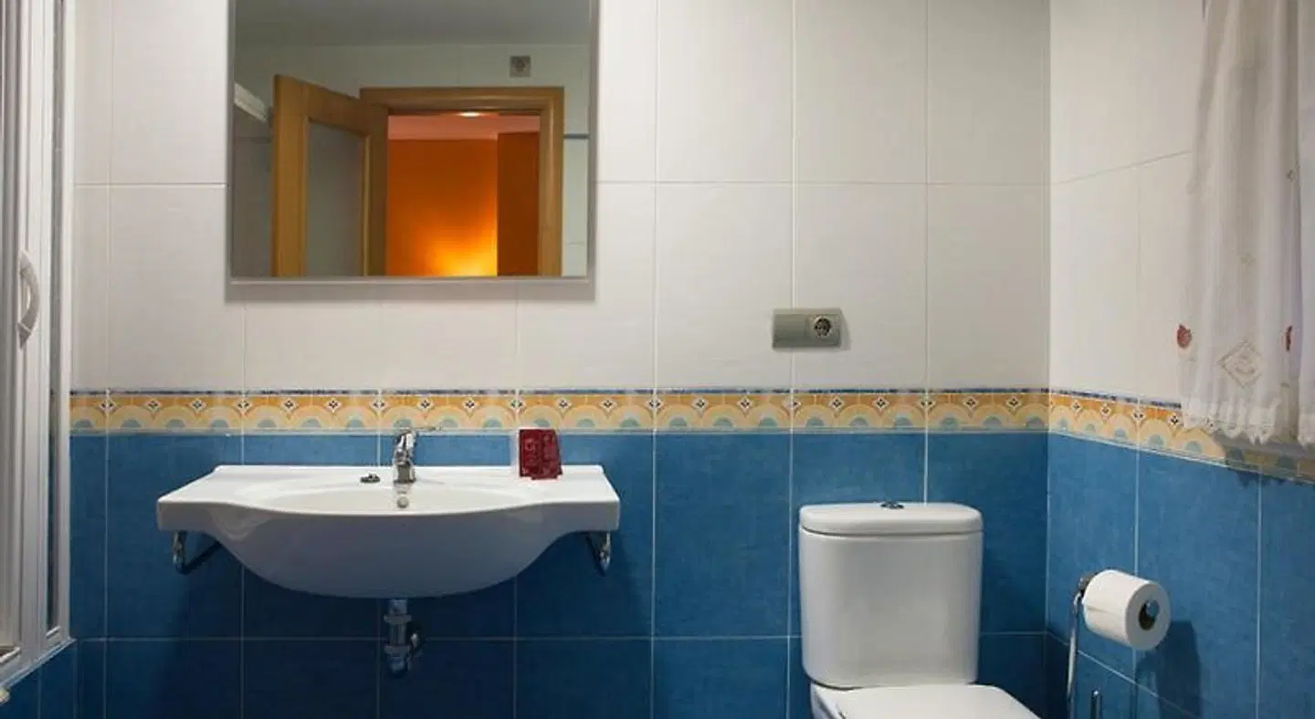 Hostal Rio Selmo Badezimmer
