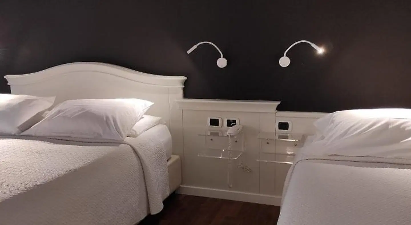 Hotel Lillà Badezimmer