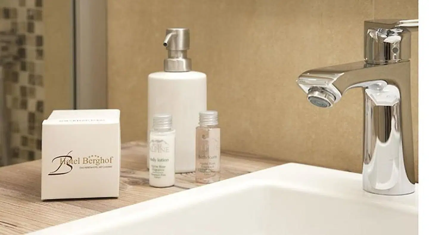 Hotel Berghof Badezimmer
