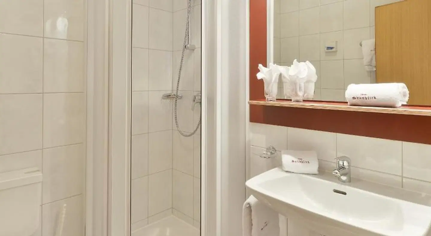Hotel Sonnblick Badezimmer