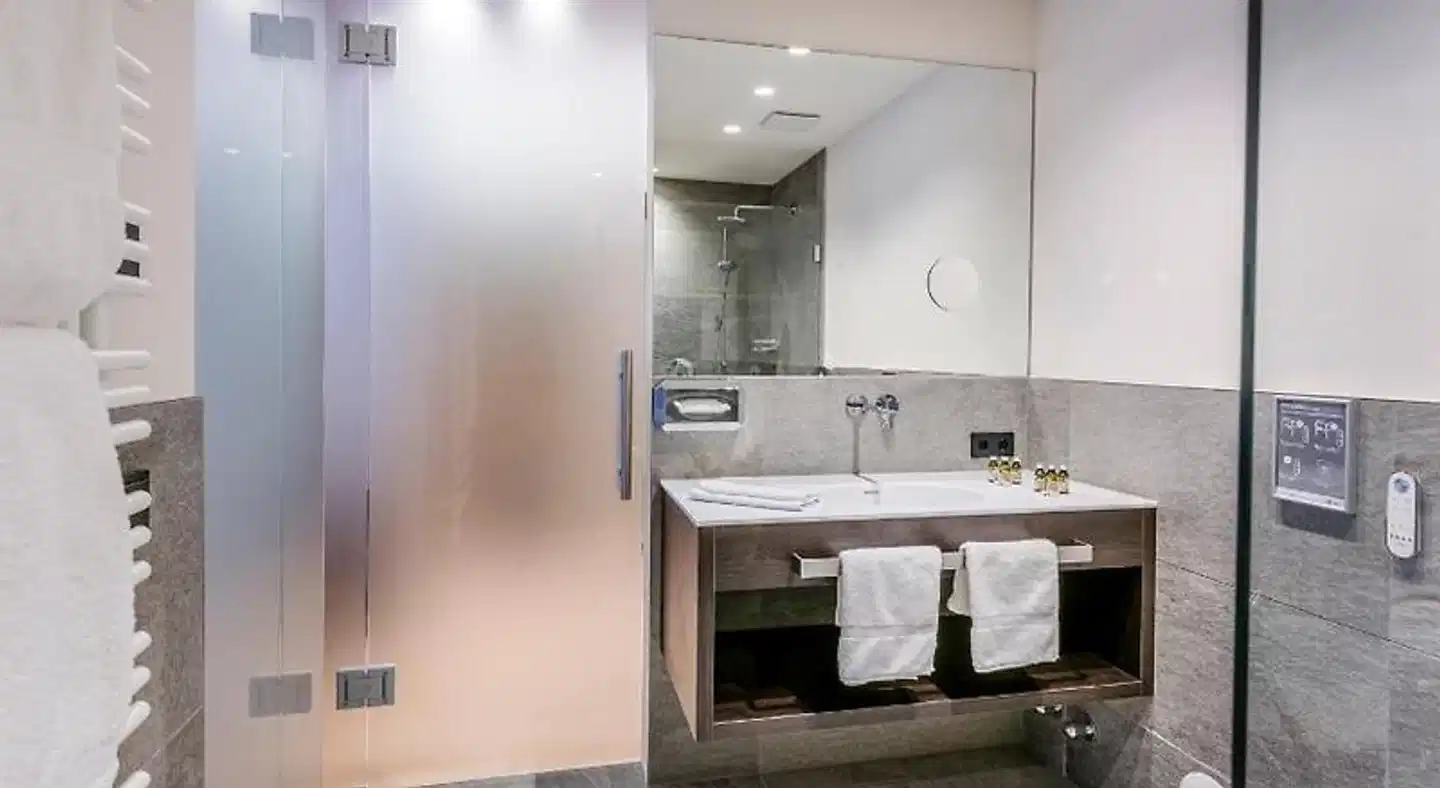 Zur Pfeffermühle Badezimmer