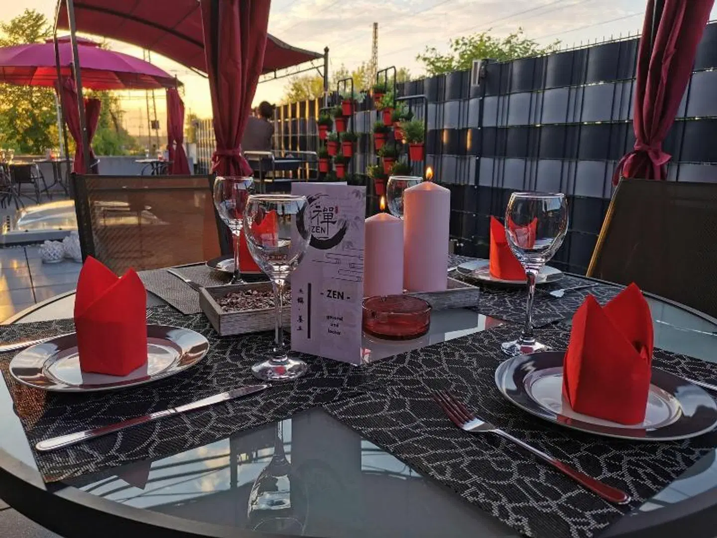 Minsu Hotel Terrasse