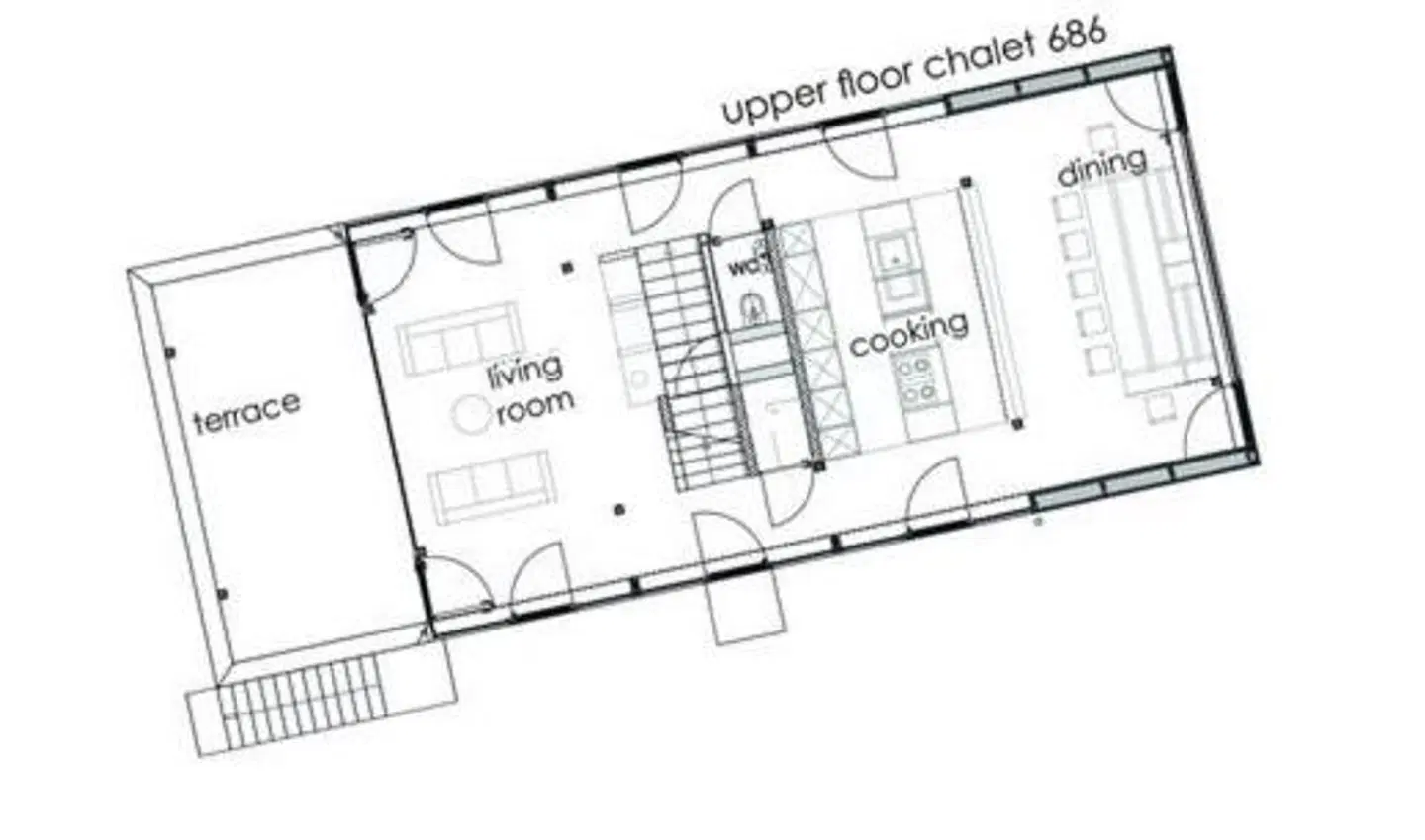 Design Chalet No 685 | No 686 Landkarte