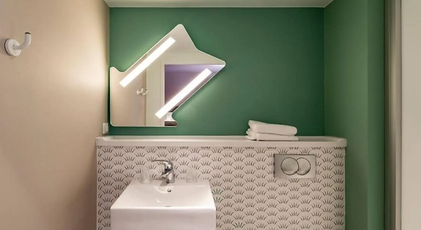 ibis budget Saint-Étienne Centre Gare Châteaucreux Badezimmer