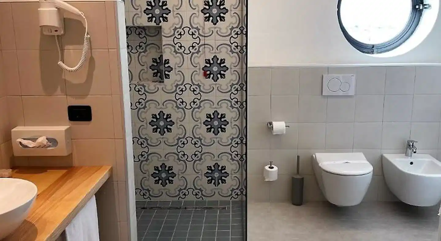 Saccardi Quadrante Europa Badezimmer