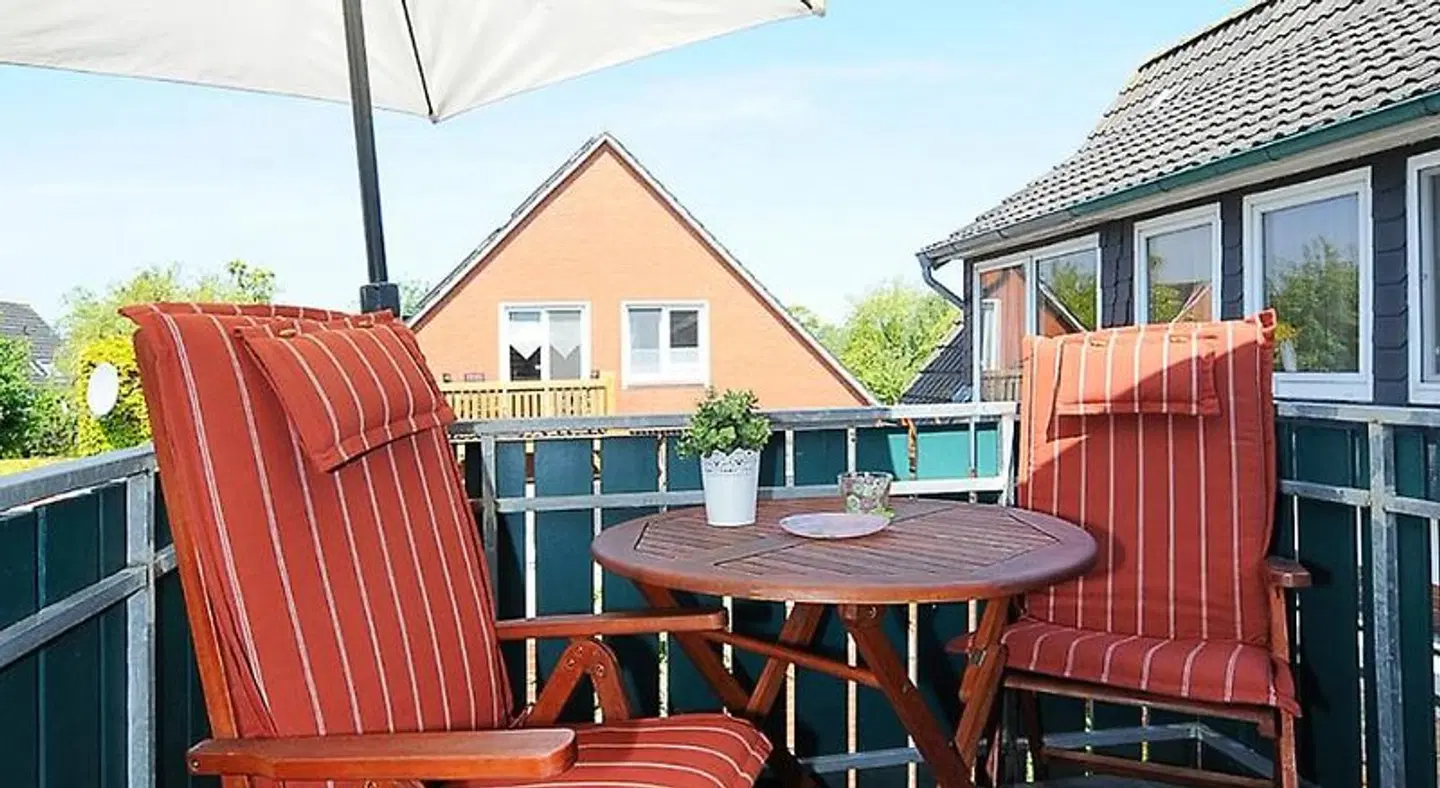 Hotel garni Haus am Meer Terrasse