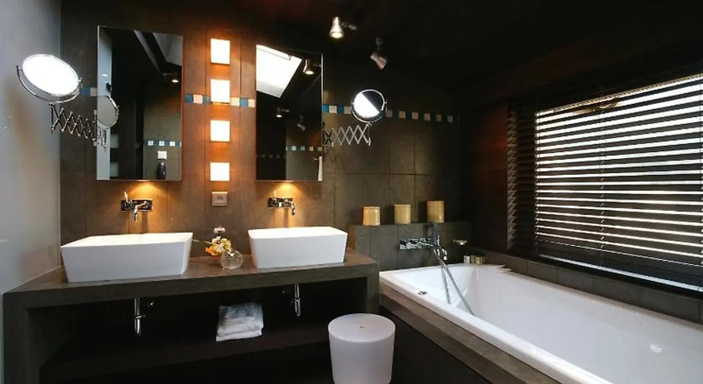 Le Hameau Albert 1er Badezimmer