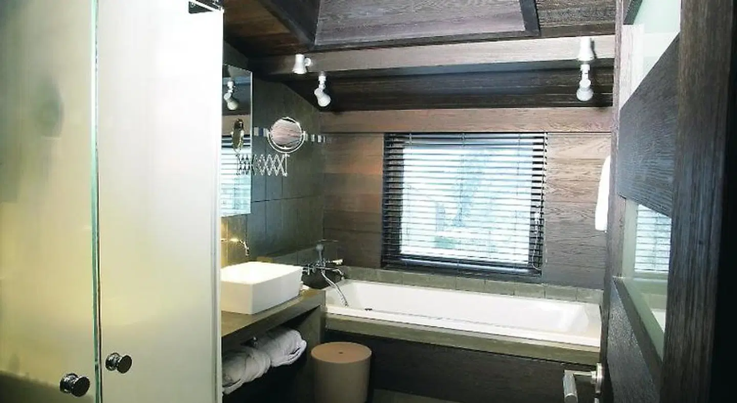 Le Hameau Albert 1er Badezimmer