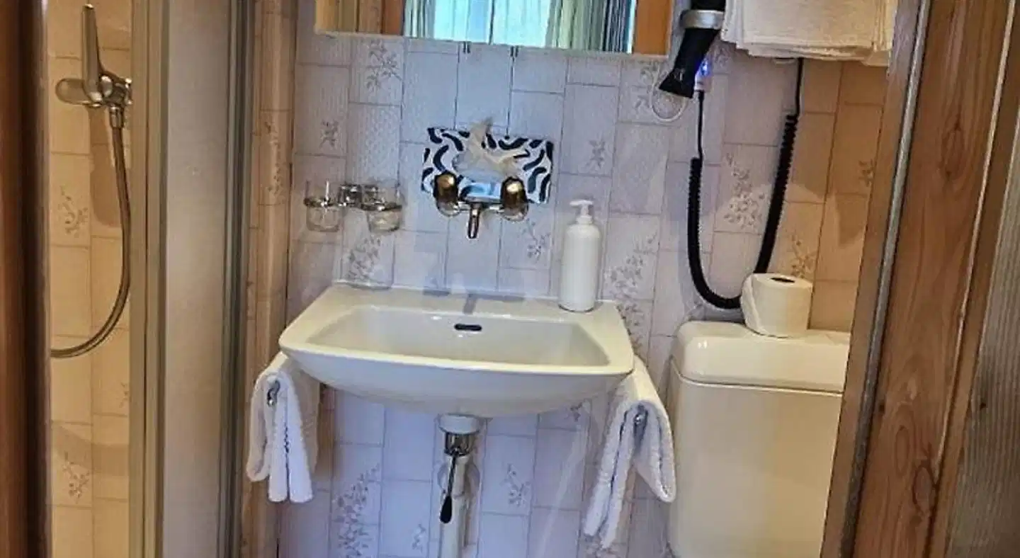 Berghof Amaranth Badezimmer