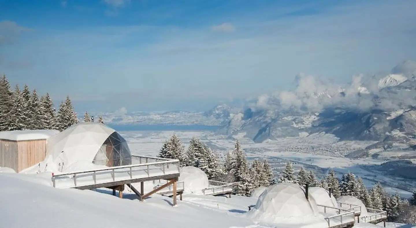 Whitepod Terrasse
