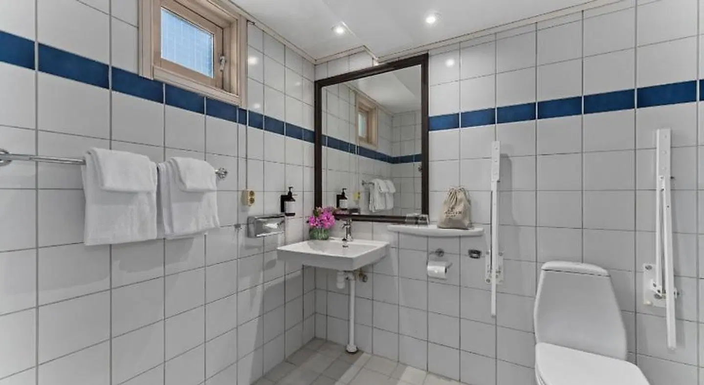 Hotel Breiseth Badezimmer