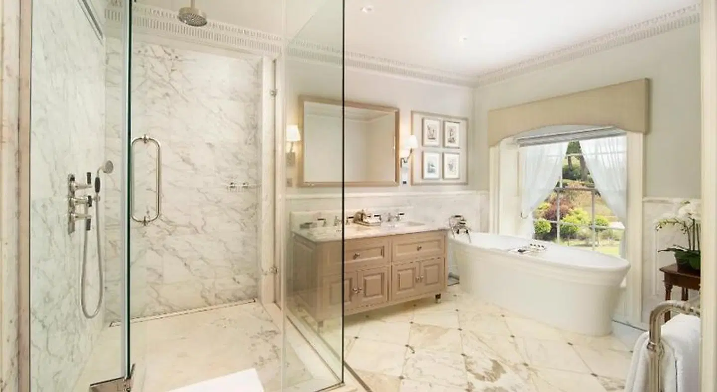 Grantley Hall Badezimmer