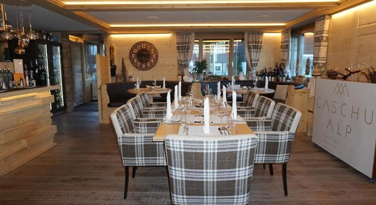 Caschu Alp Boutique Design Hotel Stoos Restaurant