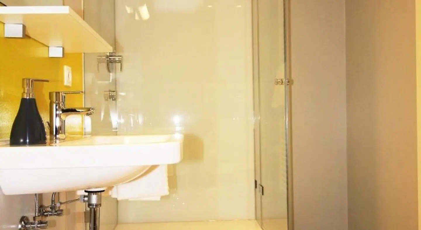 Aparthotel Gartenstadt Badezimmer