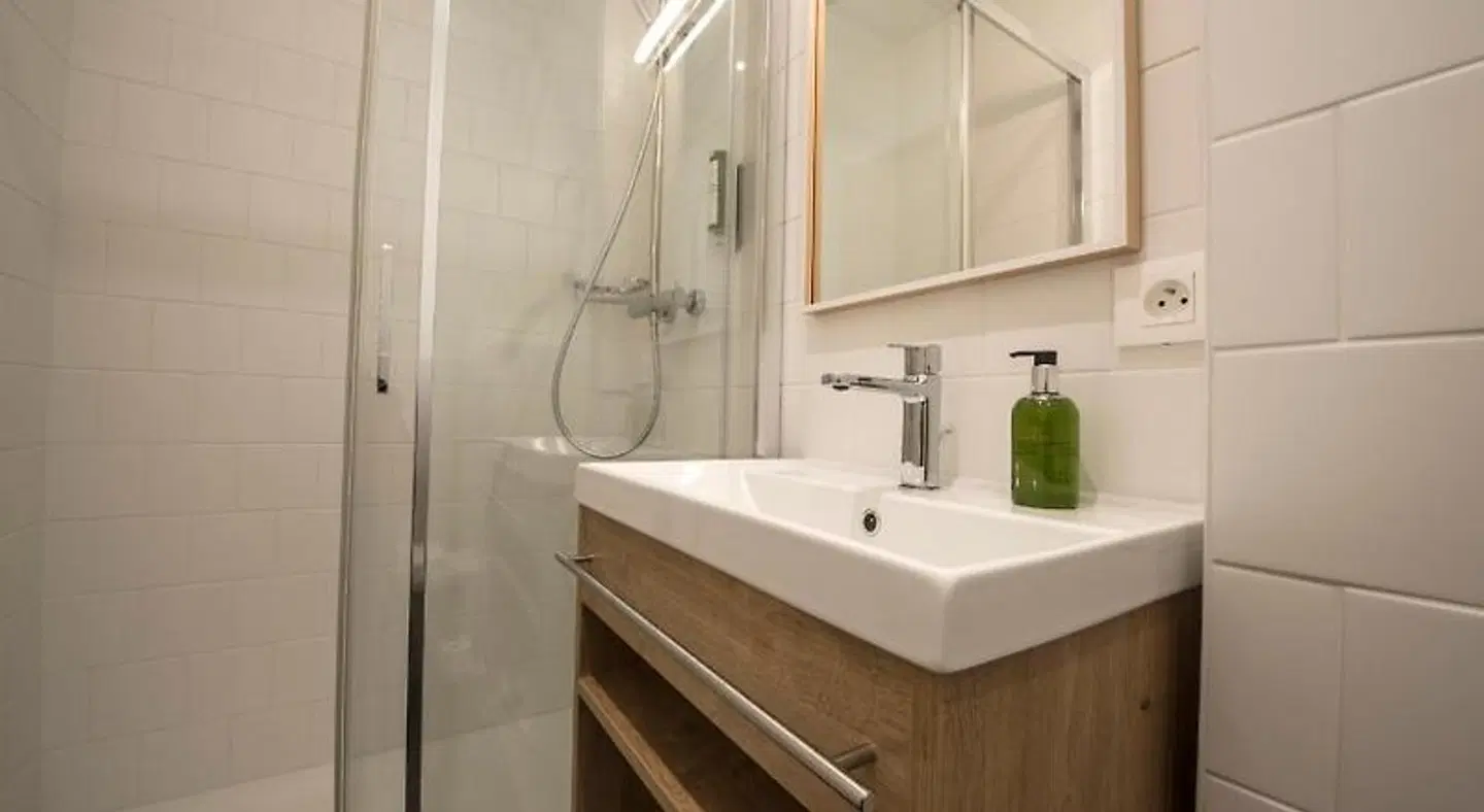 Appart'Hôtel le Génépy Badezimmer