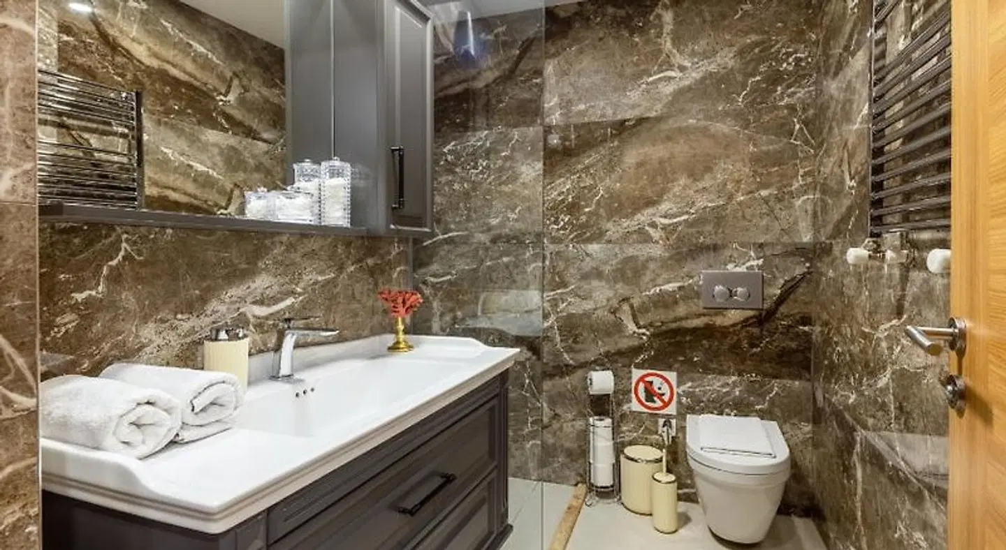 Plus Florya BayMari 'stanbul Badezimmer