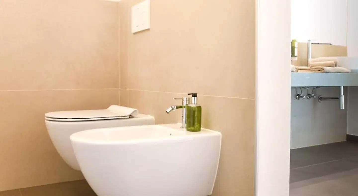 Agritur Casteller Badezimmer