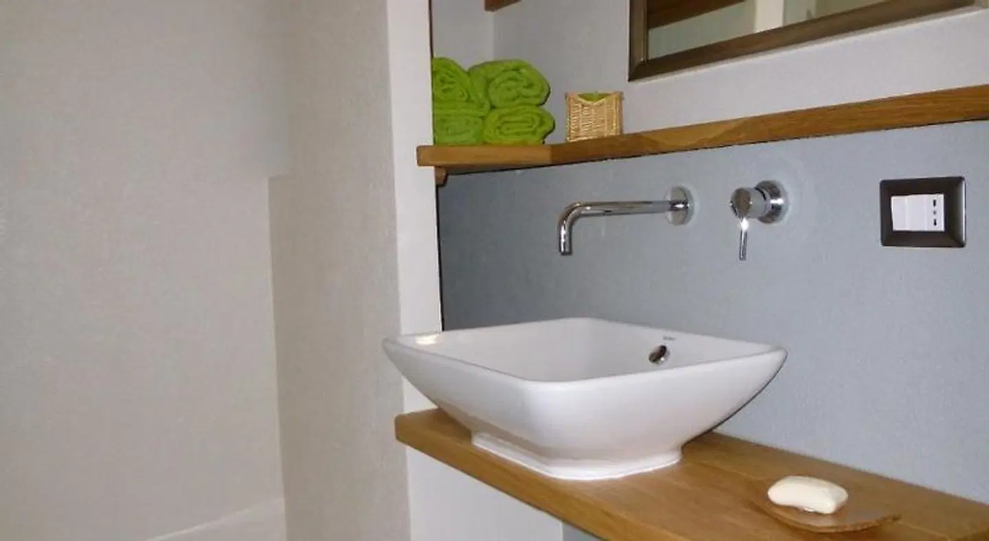 Albergo Piuro Badezimmer