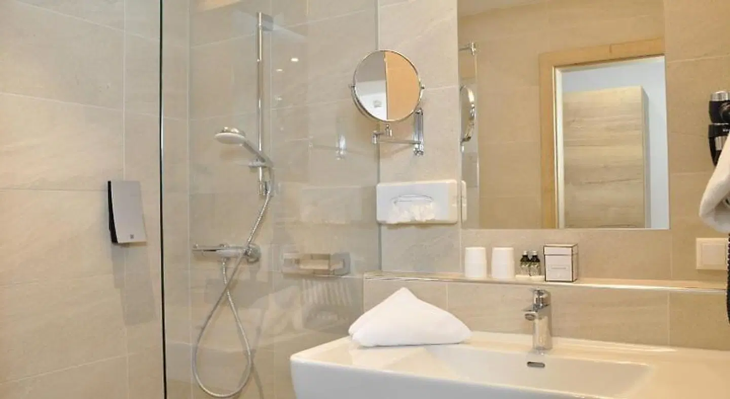 Seehotel Herlinde Badezimmer