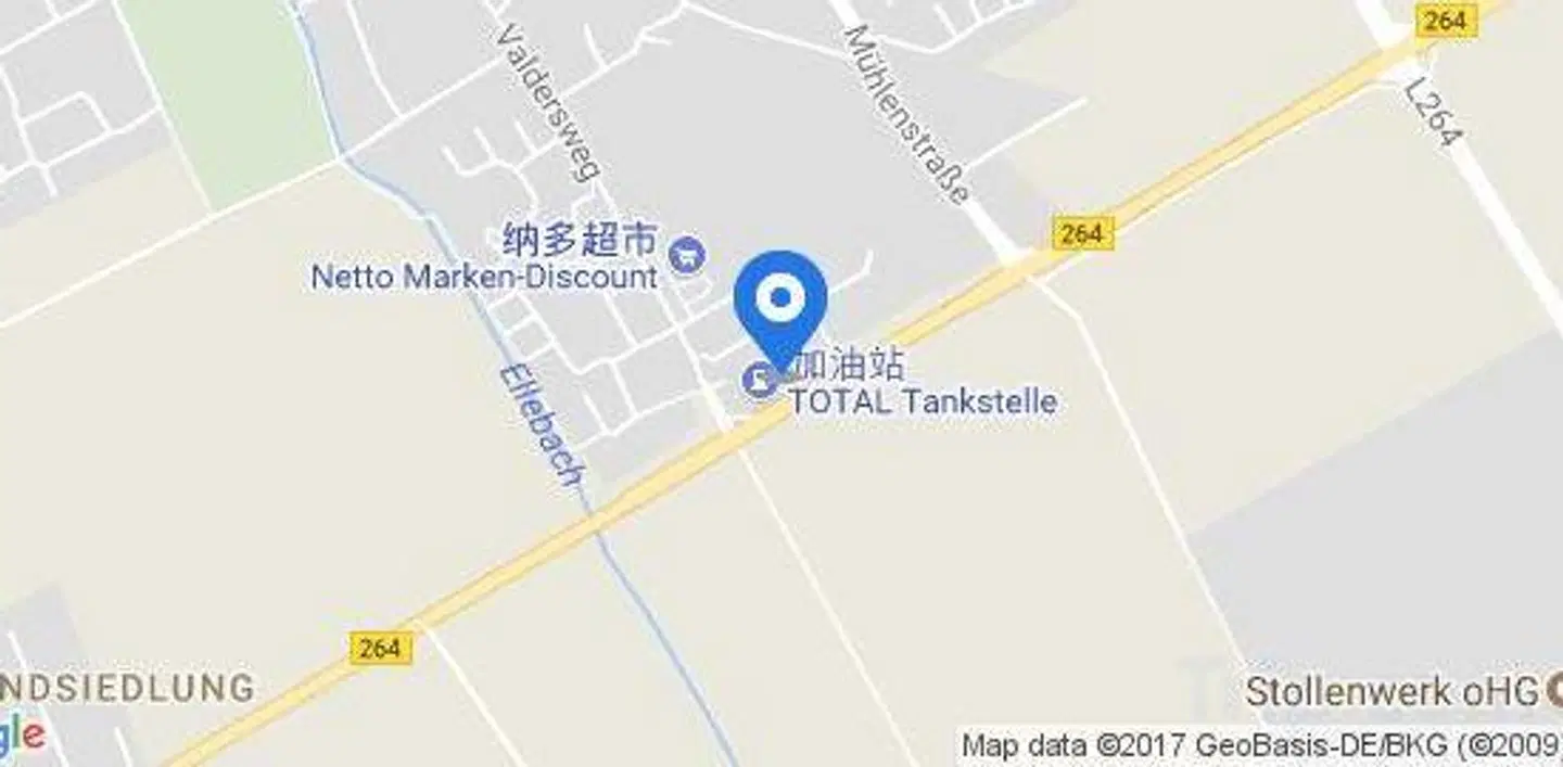 Hotel Zur Lohe Landkarte
