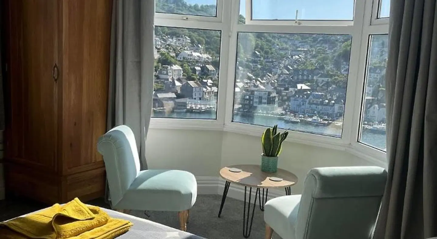 Penwyn Bed & Breakfast Terrasse