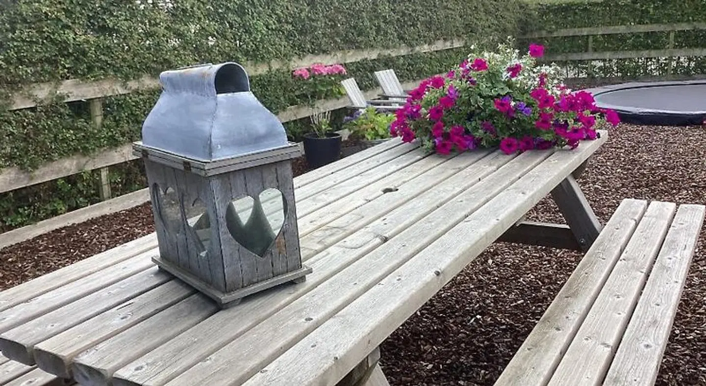 B&B De Meidoornhof Terrasse