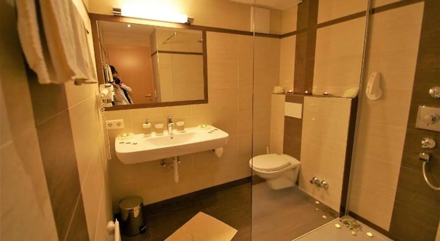 Hotel BachmayerHof Badezimmer