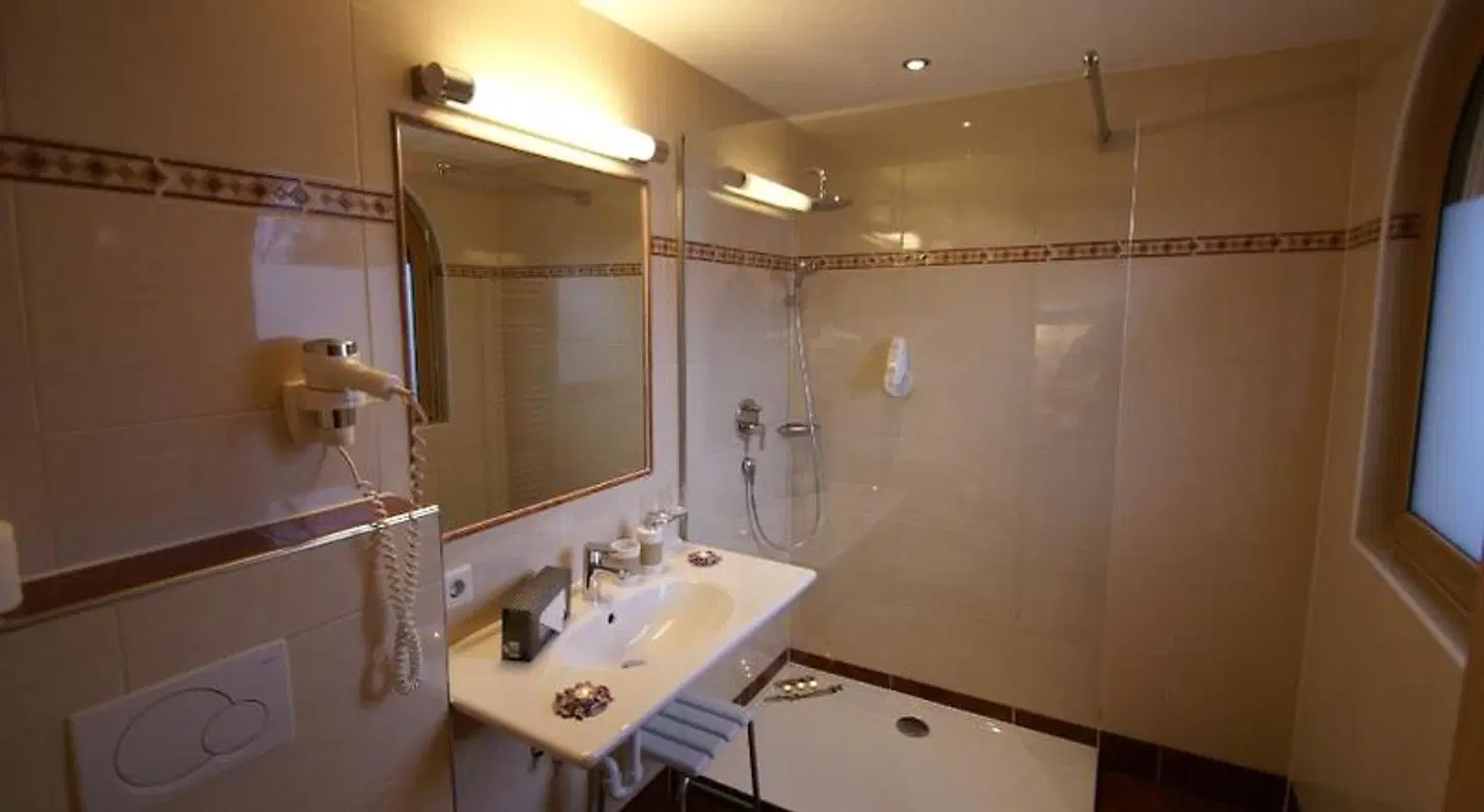 Hotel BachmayerHof Badezimmer