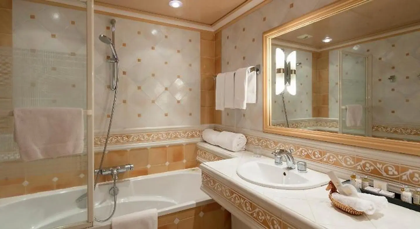 Relais de la Poste Badezimmer
