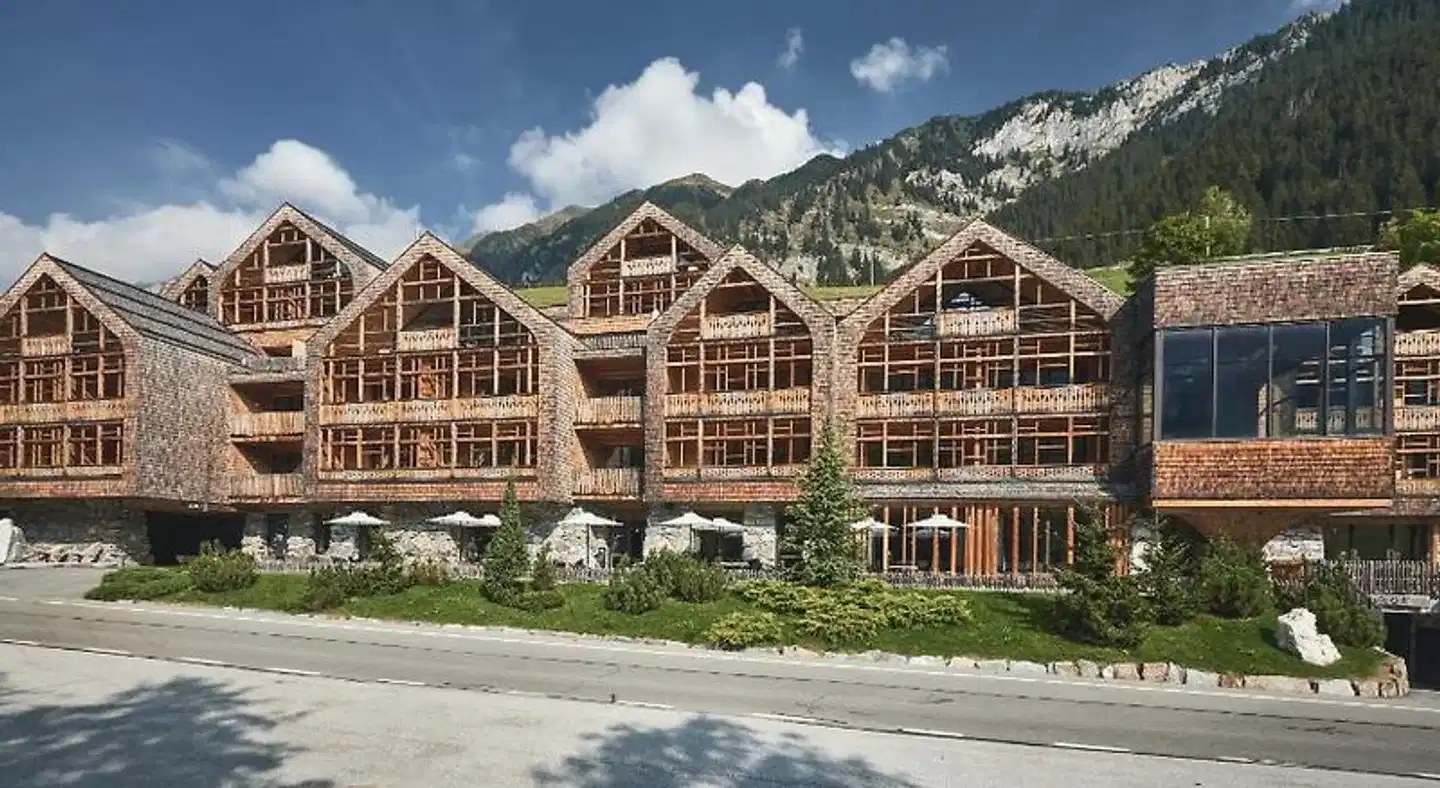 Tenne Lodges Aussenansicht