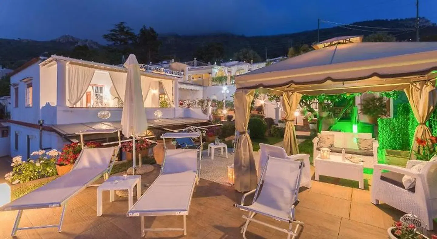 B&B Villa Cristina Terrasse