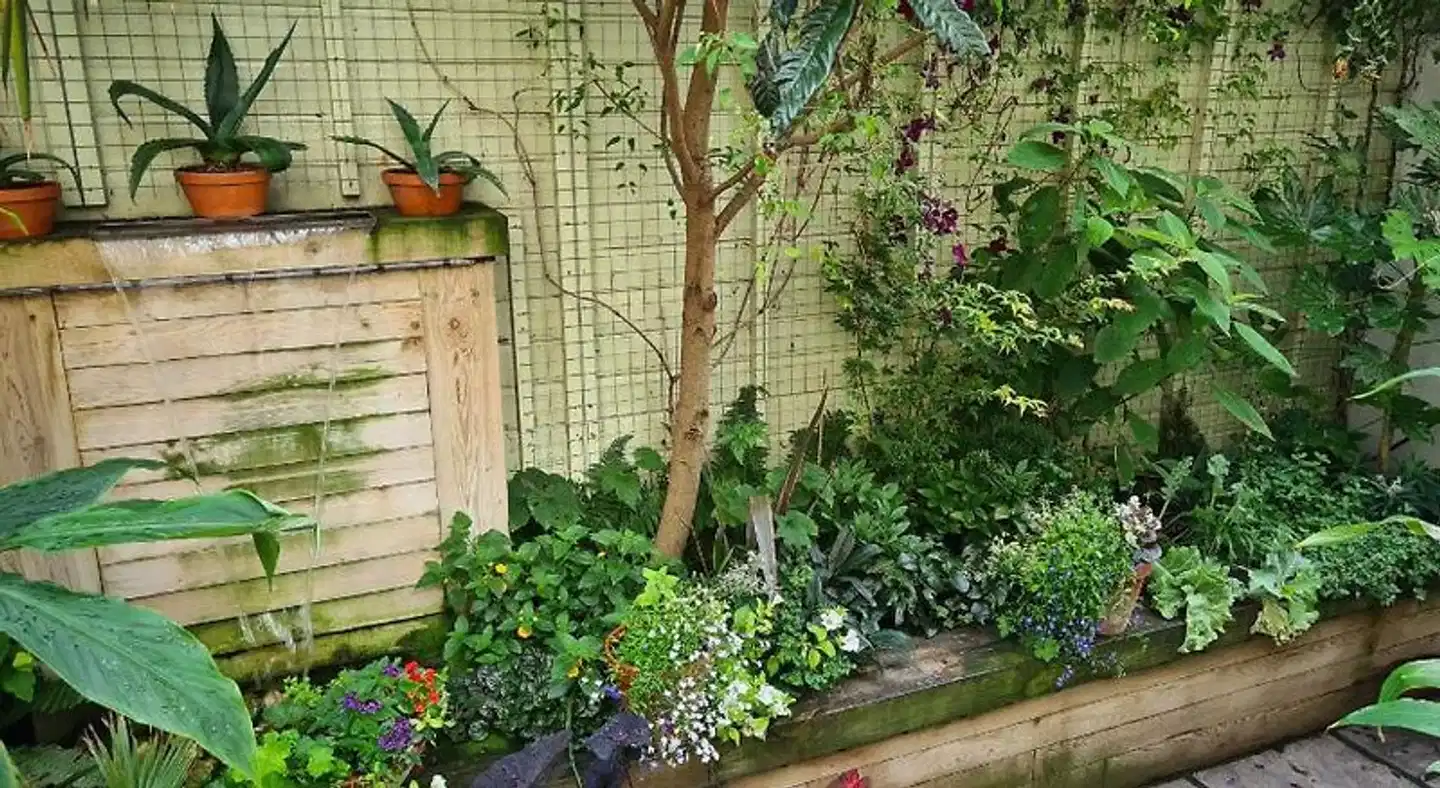 Red Brighton Blue Garten