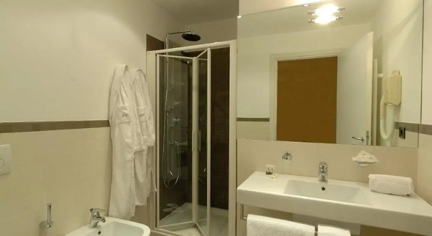 Hotel Corso Badezimmer