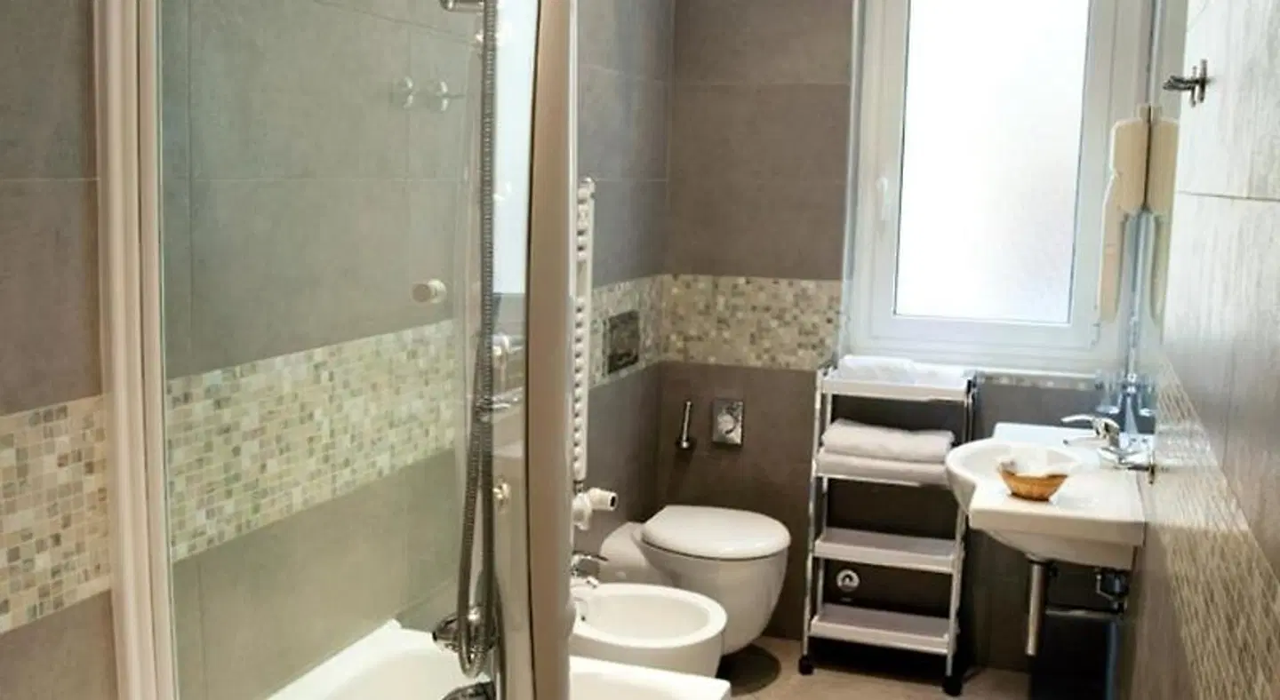 Hotel Corso Badezimmer