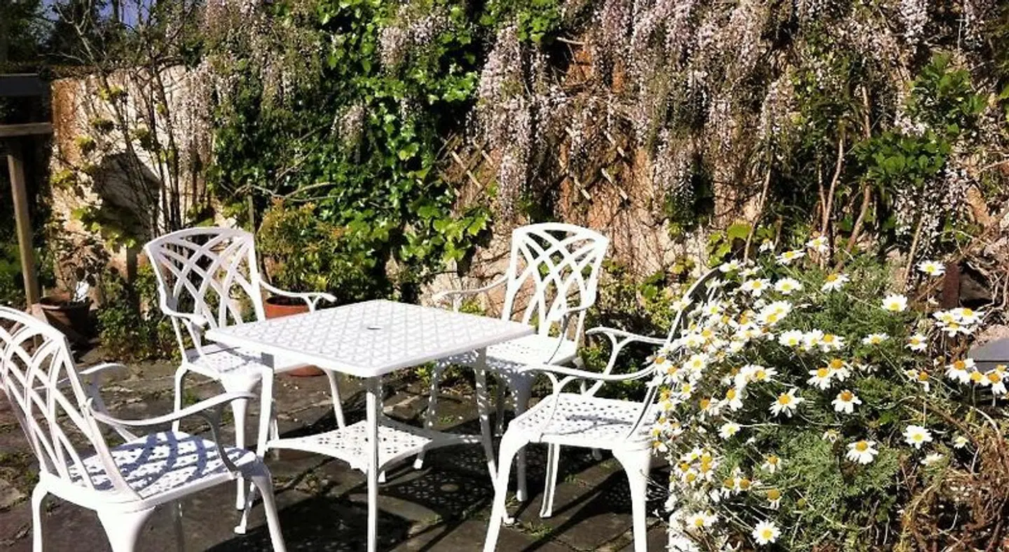 Treweens Bed & Breakfast Terrasse