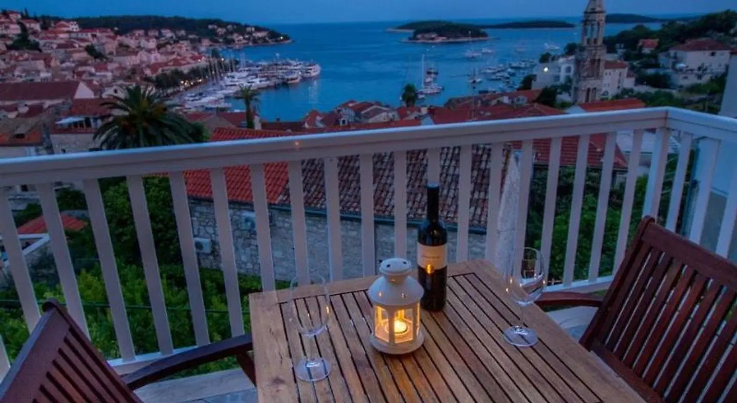 Apartments and Rooms Bonkan Hvar Terrasse