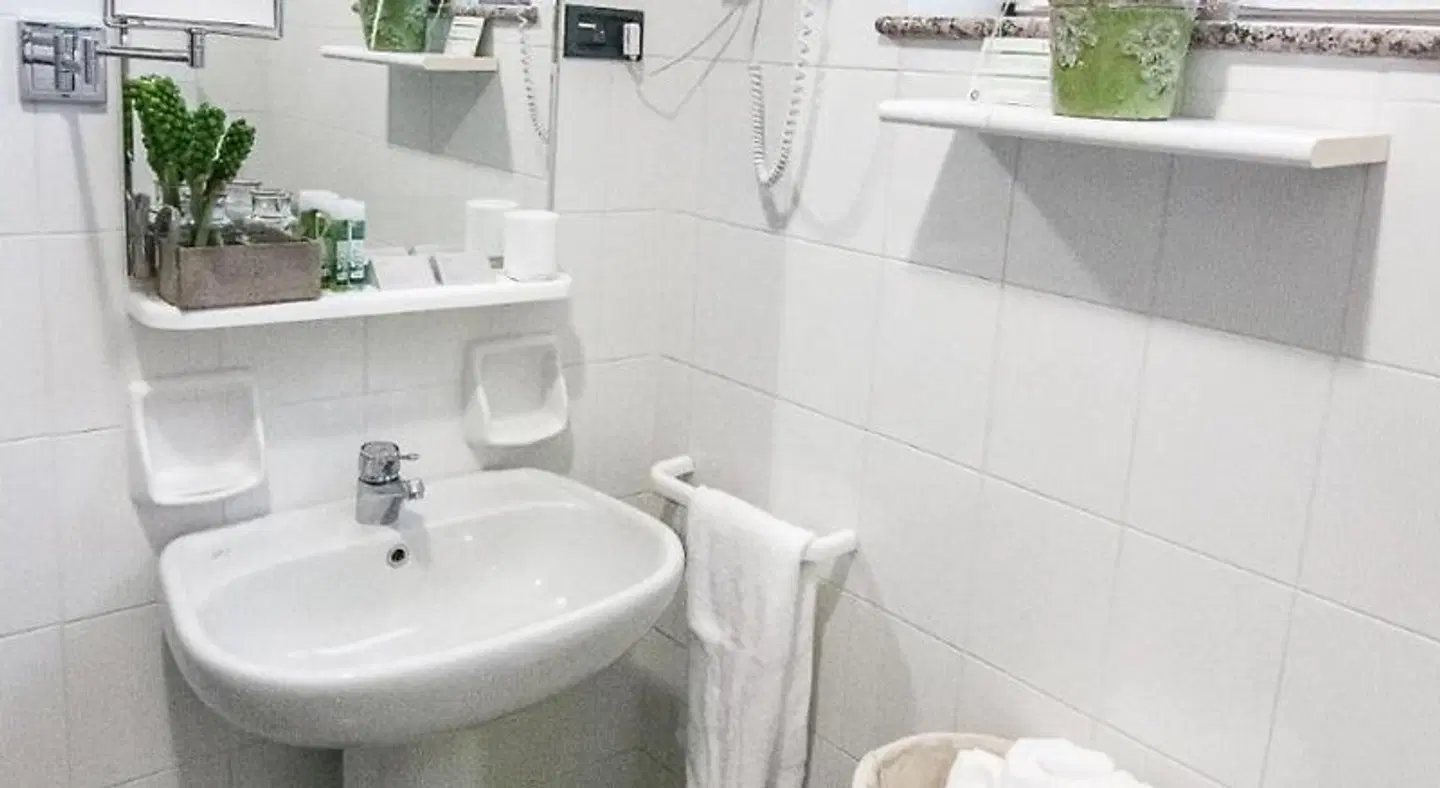 Bio Hotel Le Vigne di Corvino Badezimmer