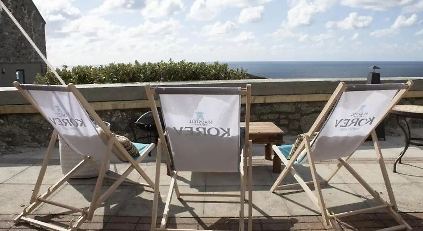 Cape Cornwall Club Terrasse