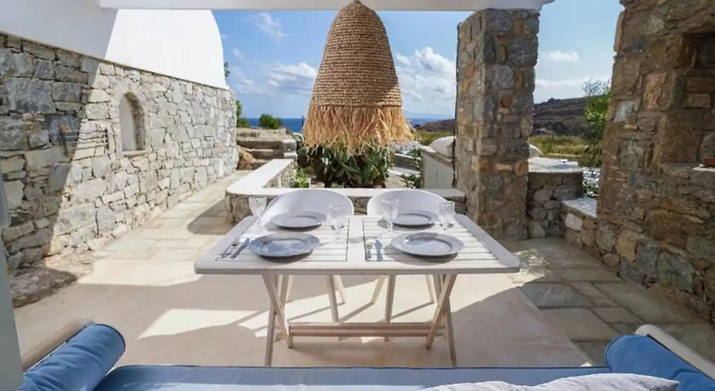 VLIA MAR Myconian Residences Terrasse