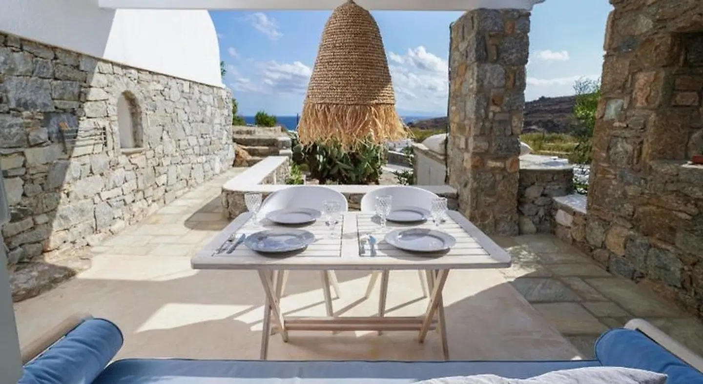 VLIA MAR Myconian Residences Terrasse