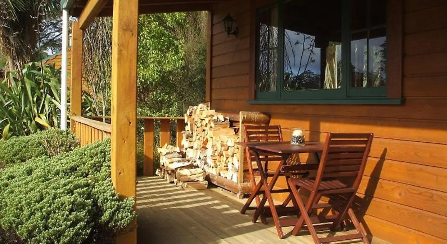 The River Lodge Terrasse