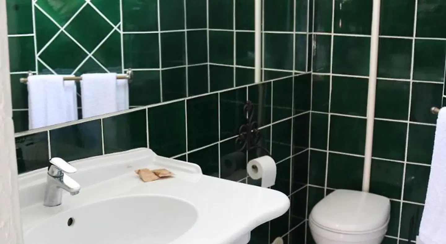 Hôtel de Charme Villa Roseraie Badezimmer