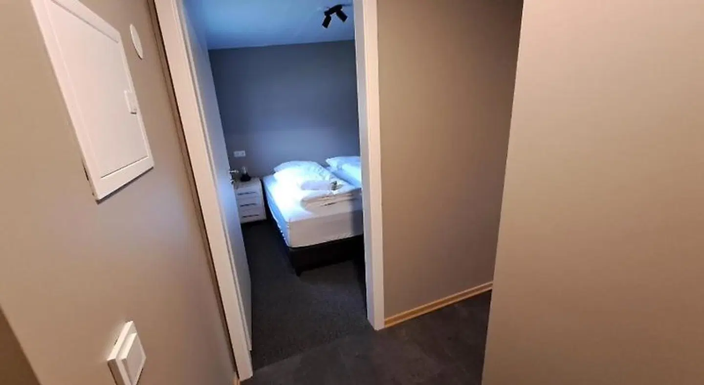 Hotel Studlagil Badezimmer